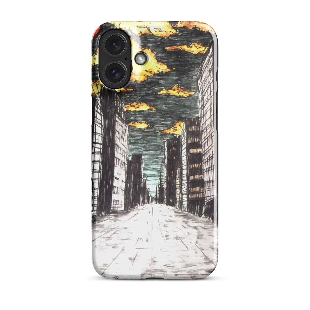 Eclipsed Cityscape