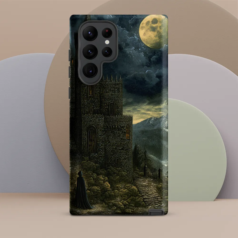 Whispers of the Moonlit Castle | Phone Case |  S22 Ultra | Tough Case | Matte
