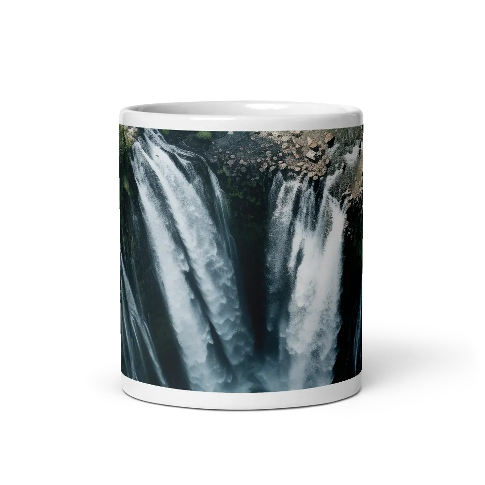 Nature's Power: The Cascading Waterfall | Mugs | Multiple Sizes & Colors