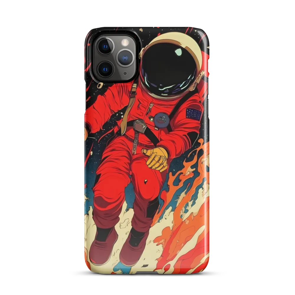 Cosmic Descent of the Astronaut | Phone Case |  11 Pro Max | Snap Case | Glossy