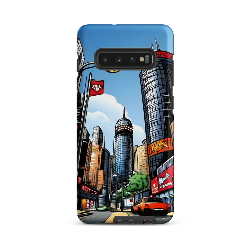 Urban Pulse: A Comic Cityscape