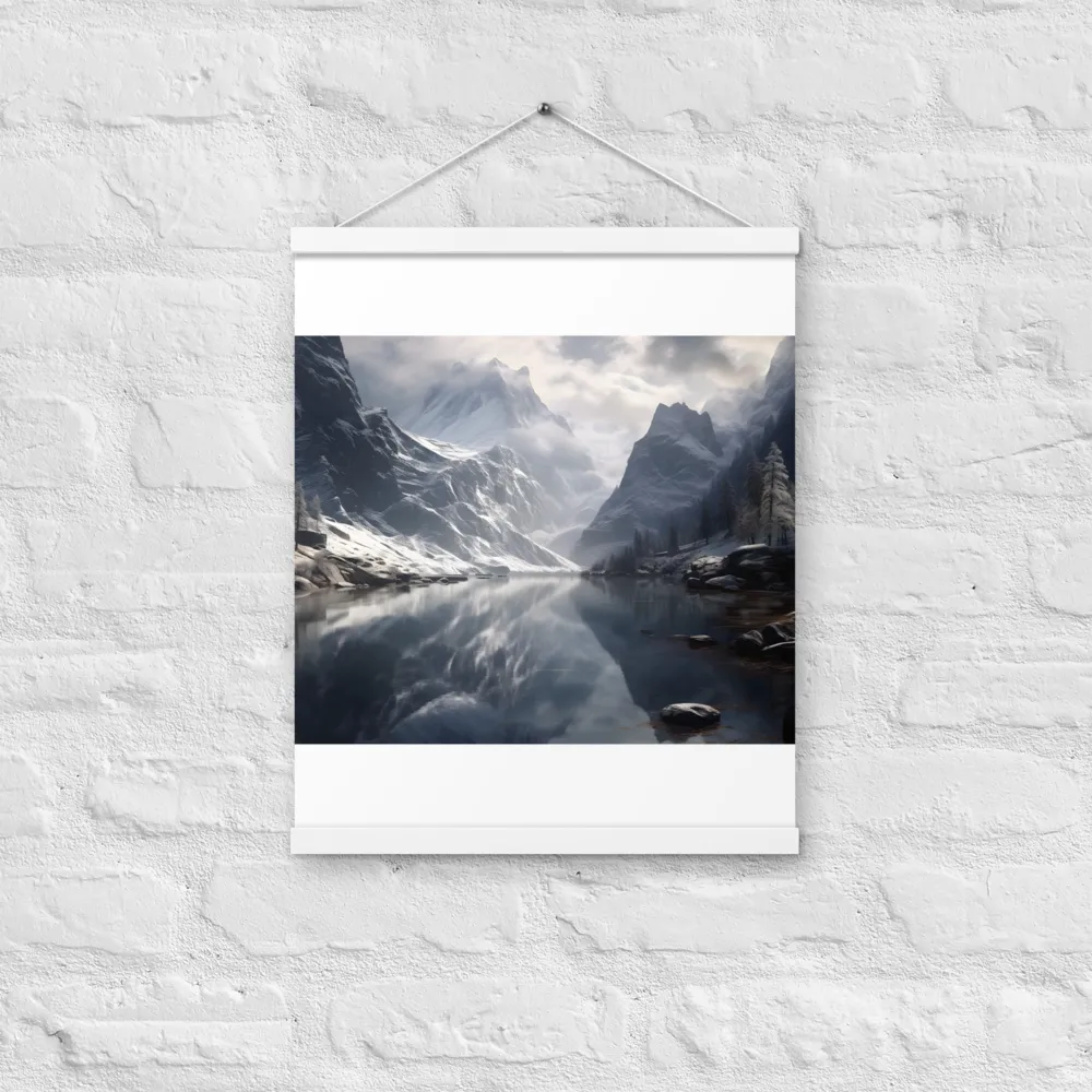 Echoes of Tranquility | Poster With White Wood Hanger | 16″×20″