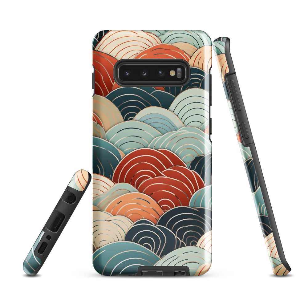 Rhythms of Waves | Phone Case |  S10 Plus | Tough Case | Glossy