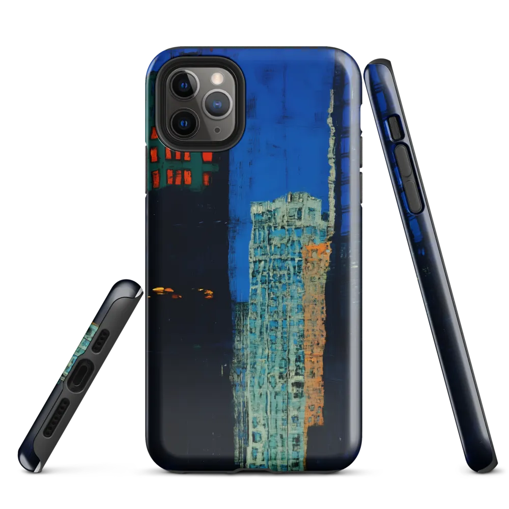 Urban Reflections: An Abstract Cityscape | Phone Case |  11 Pro Max | Tough Case | Glossy