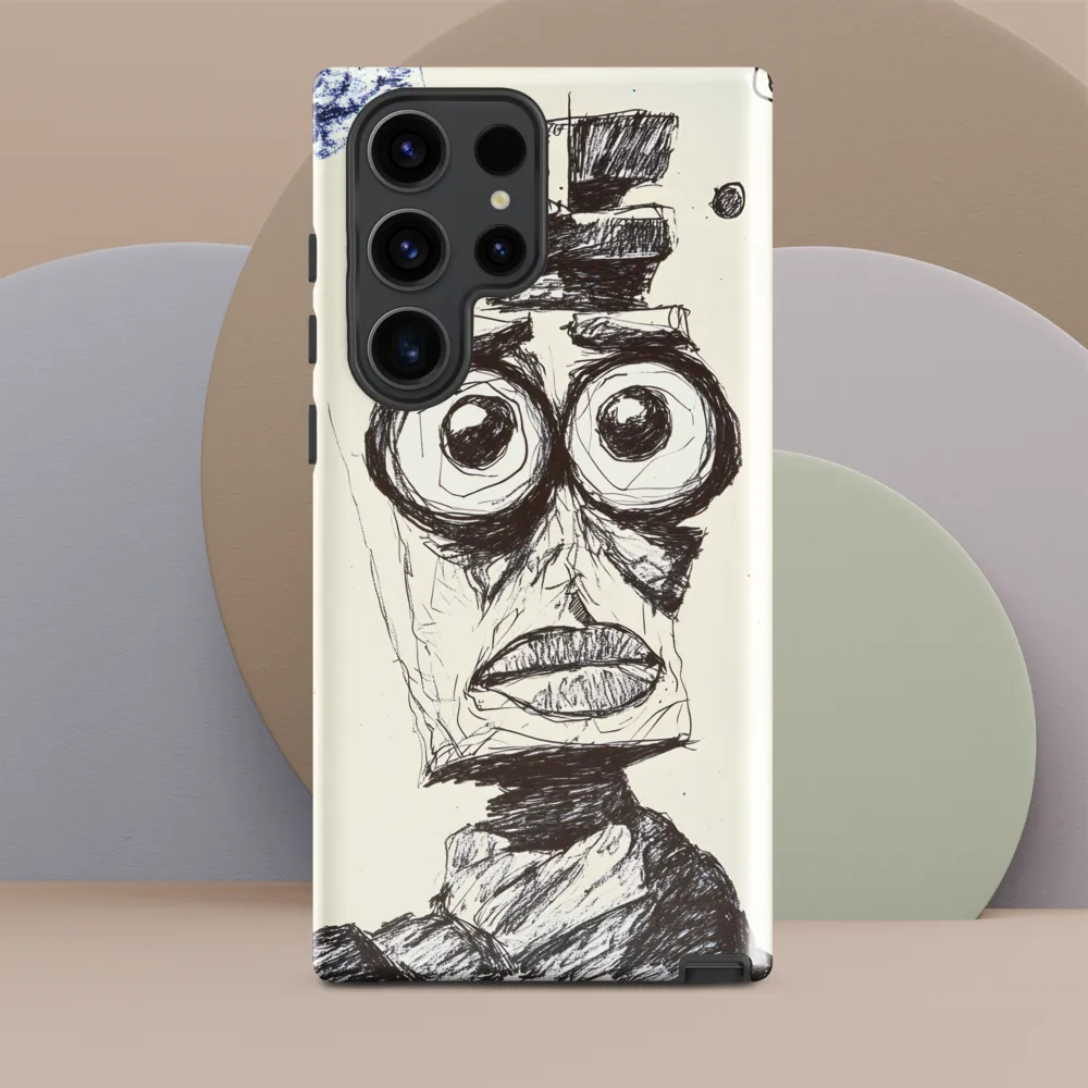 Abstract Surrealist Figure in Cubism