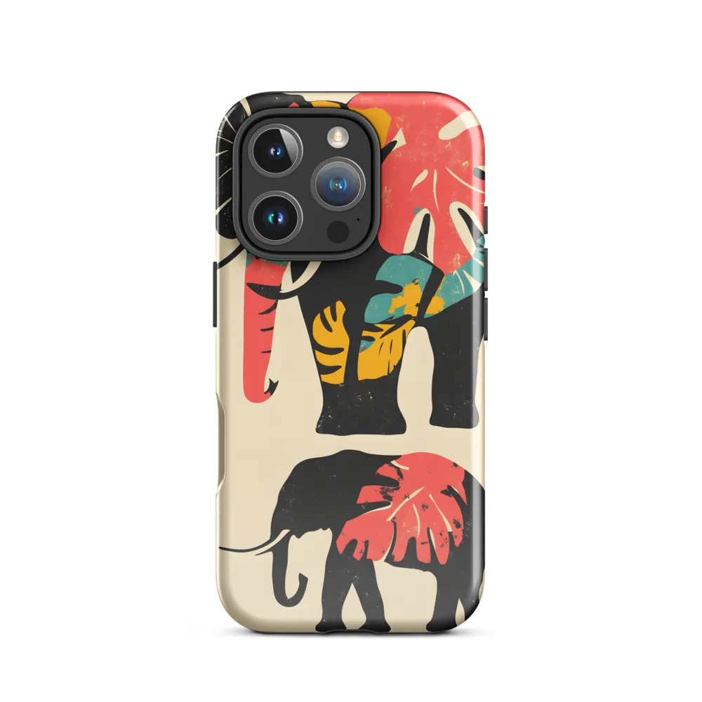 Tropical Elegance: The Elephant's Dance