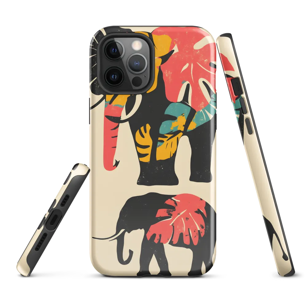 Tropical Elegance: The Elephant's Dance
