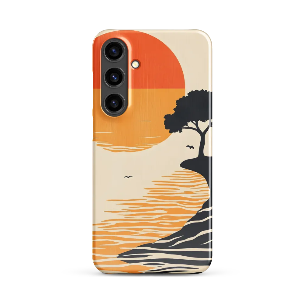 Serene Sunset | Phone Case |  S24 Plus | Snap Case | Glossy