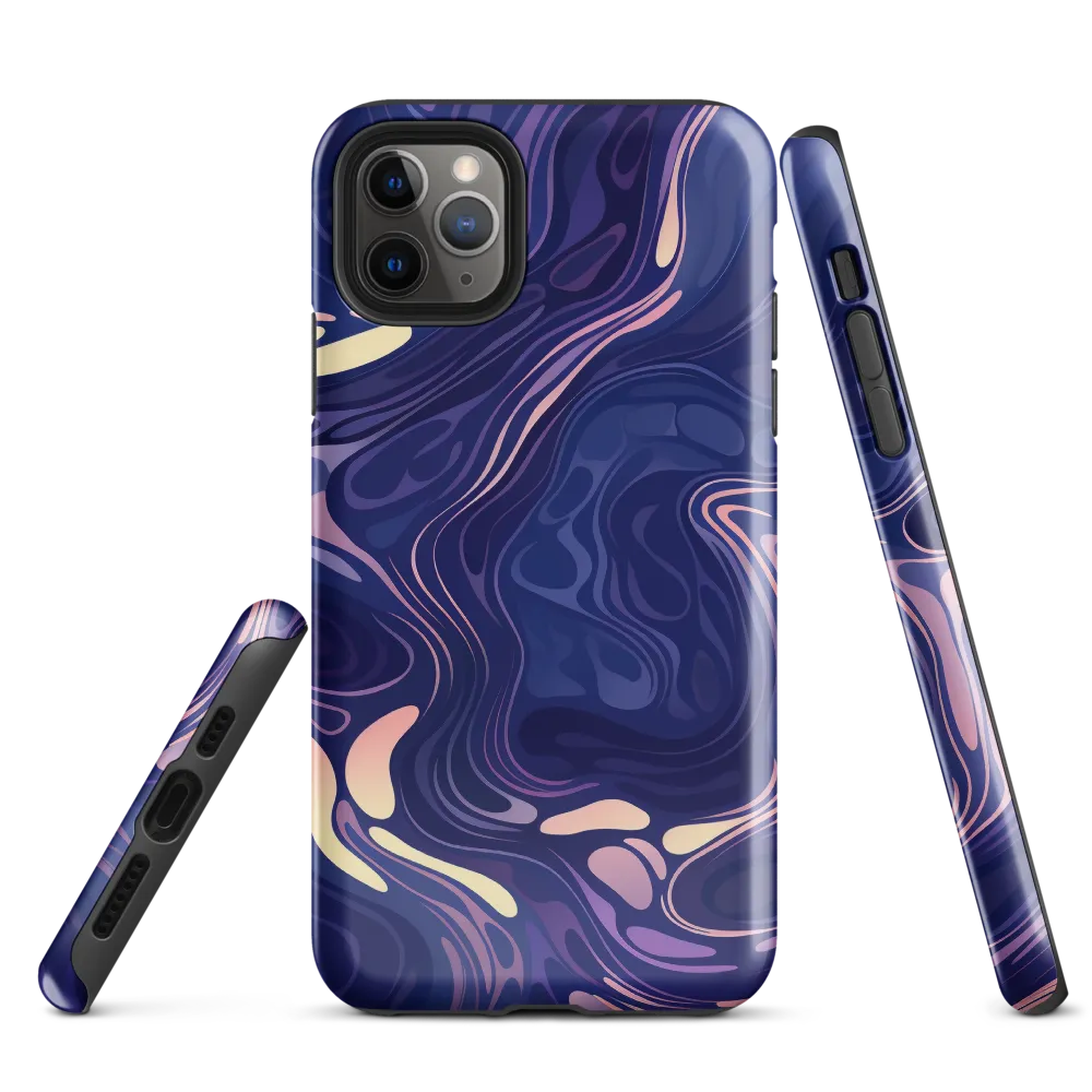 Serene Waves of Color | Phone Case |  11 Pro Max | Tough Case | Glossy