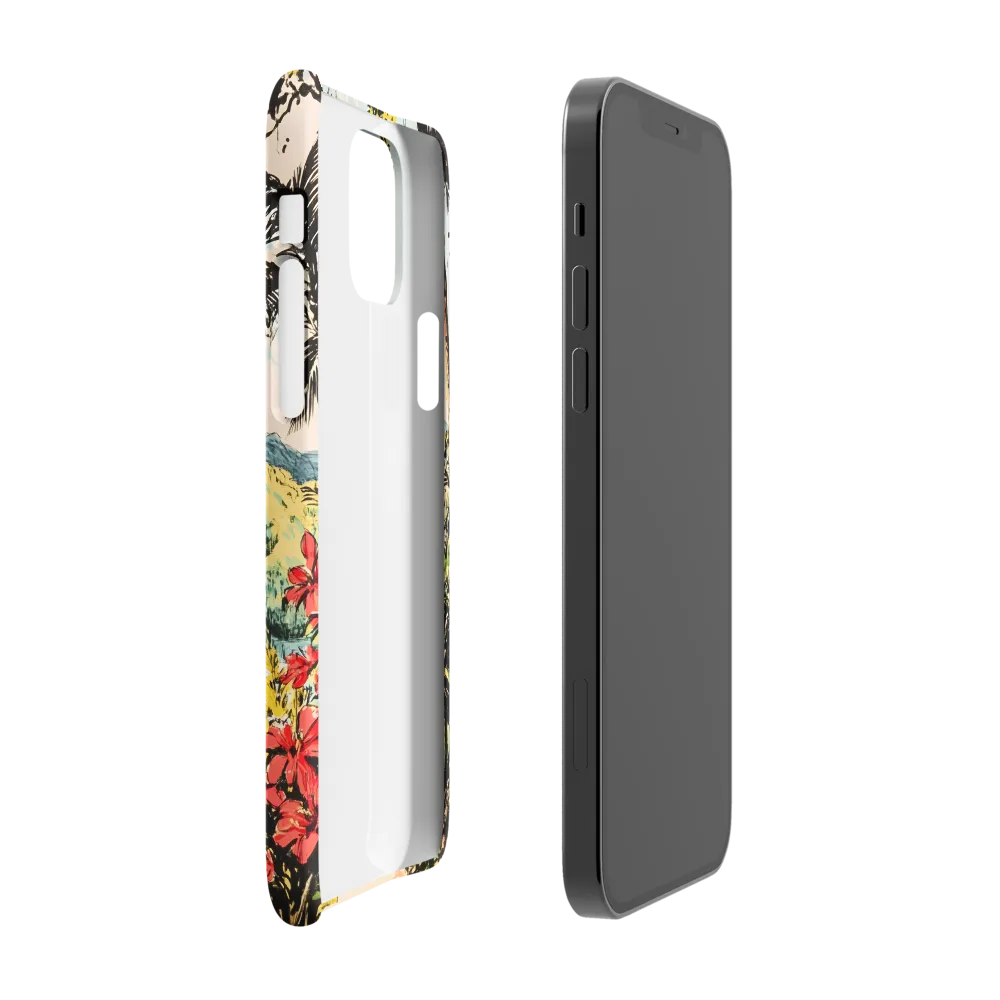 Tropical Serenity | Phone Case |  12 Pro | Snap Case | Matte