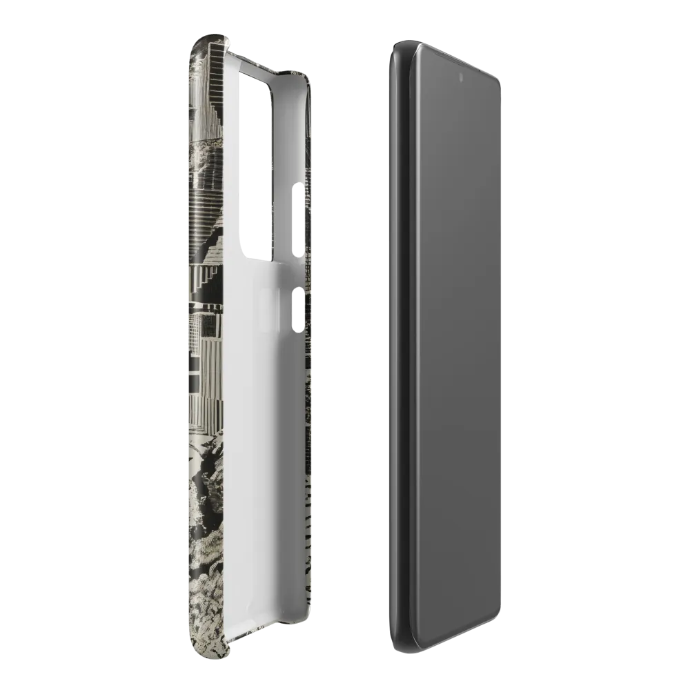 Contemplation in an Abstract Landscape | Phone Case |  S21 Ultra | Snap Case | Glossy