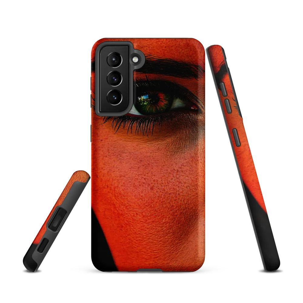 Gaze of Intensity | Phone Case |  S21 | Tough Case | Matte