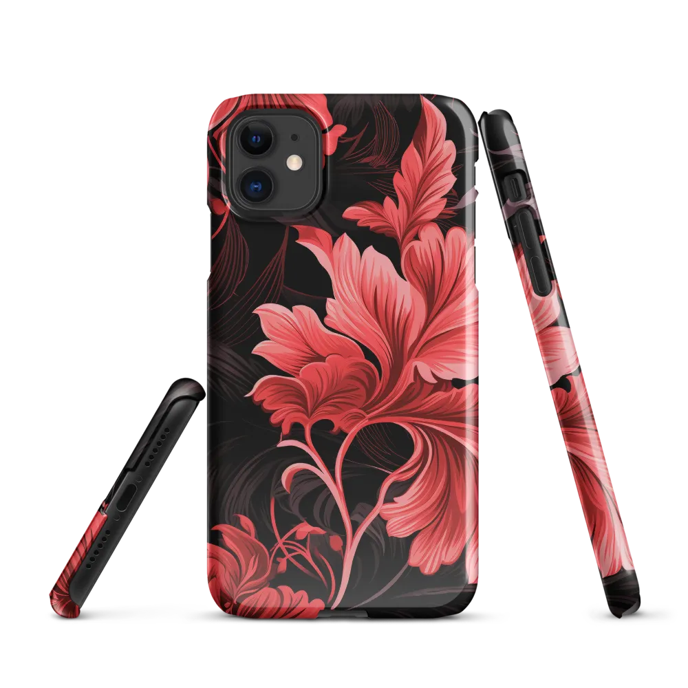 Tropical Elegance in Red