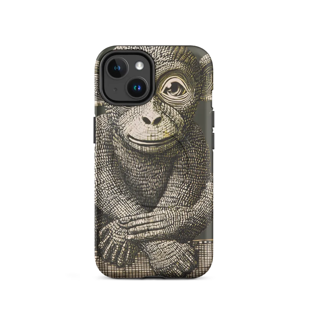 Intricate Primate Portrait