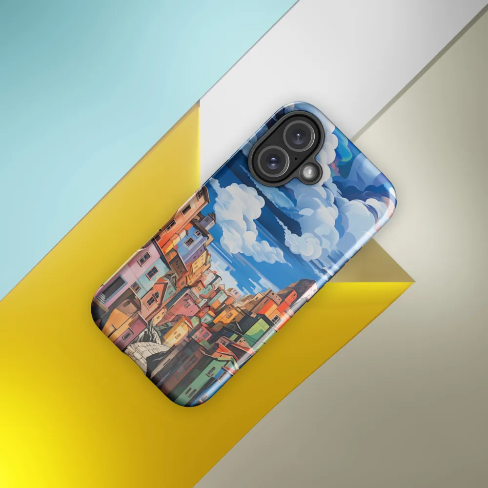 Whimsical Heights: A Vibrant Cityscape
