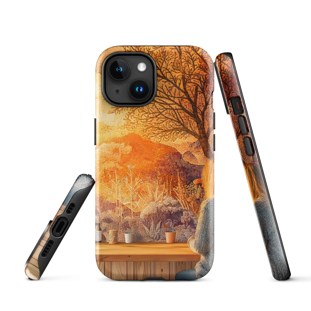 Whispers of a Golden Sunset | Phone Case |  15 | Tough Case | Glossy