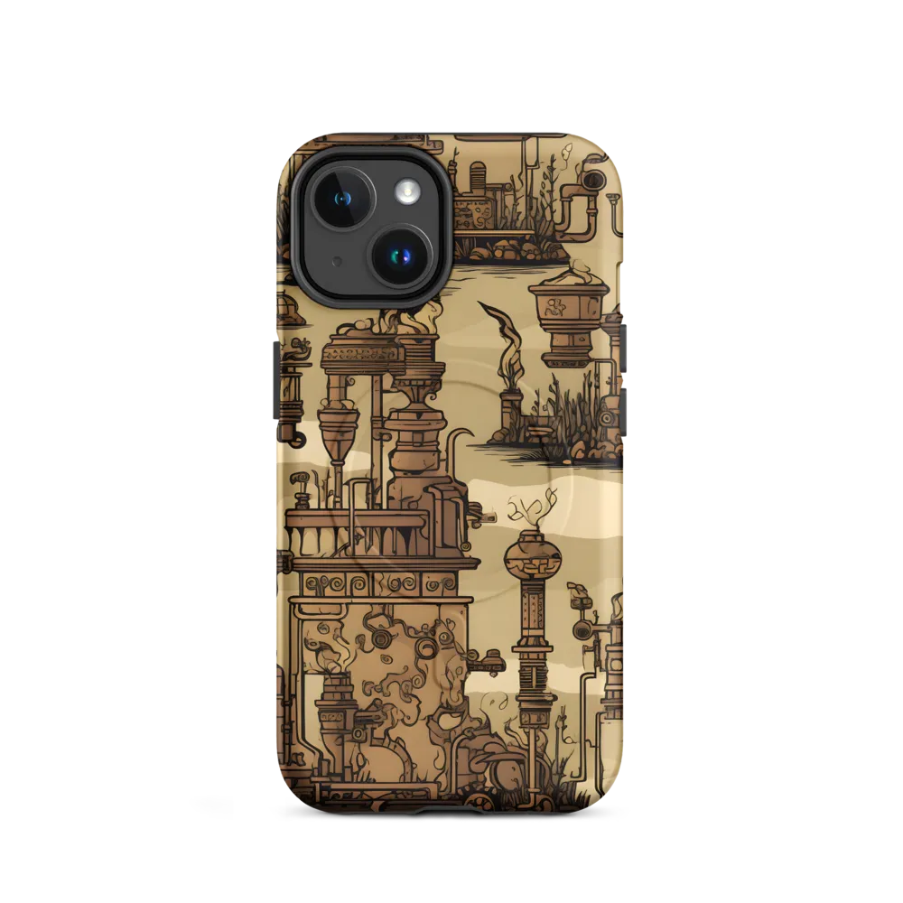 Whimsical Industrial Landscape