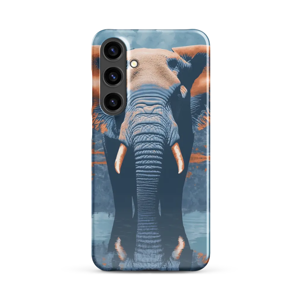 Majestic Reflection: The Elephant's Serenade