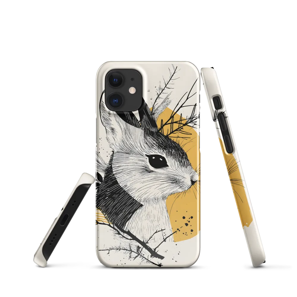 Ethereal Rabbit: A Study in Line Art
