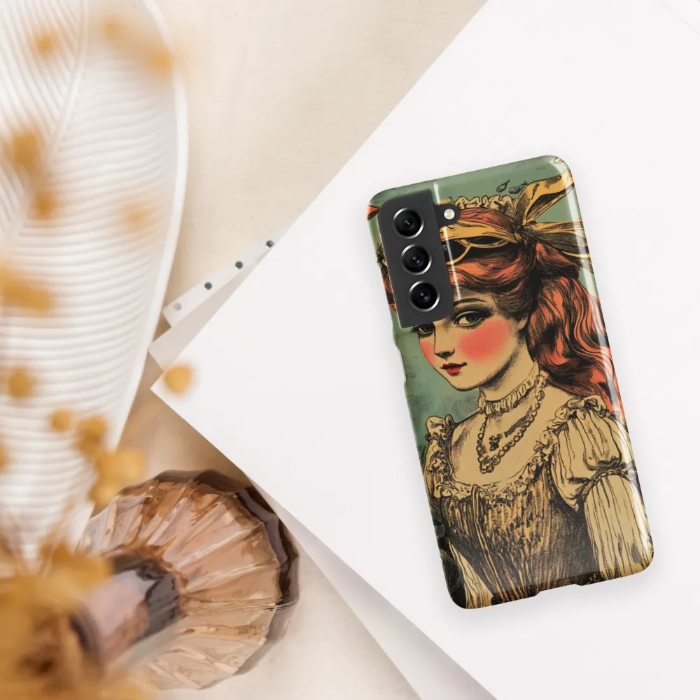 Elegance Beneath the Waves | Phone Case |  S21 FE | Snap Case | Glossy