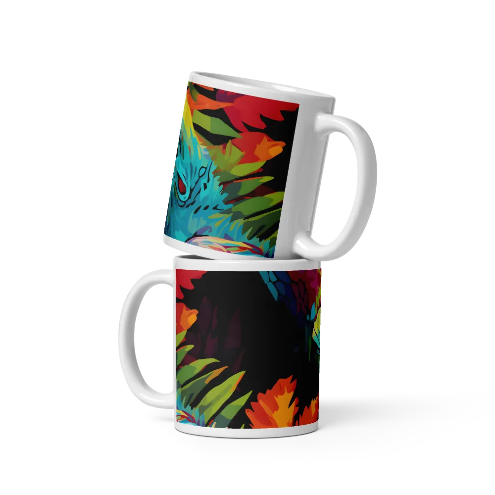 Vibrant Reptilian Harmony | Mugs | Multiple Sizes & Colors