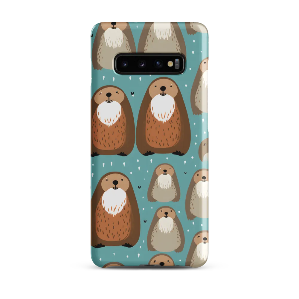 Whimsical Otter Pattern