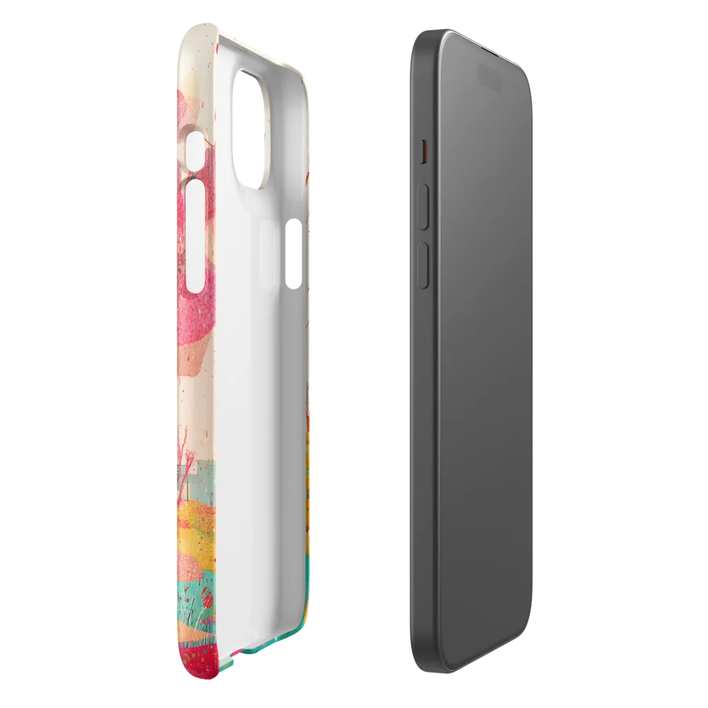 Whispers of a Colorful Tree | Phone Case |  15 Plus | Snap Case | Glossy