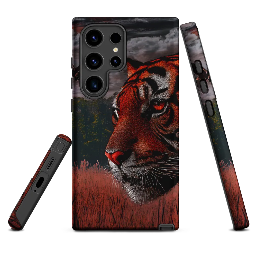 The Silent Guardian | Phone Case |  S24 Ultra | Tough Case | Matte