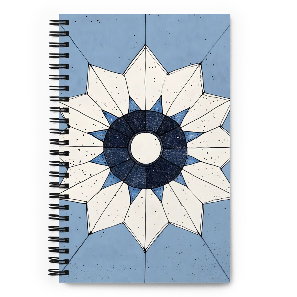 Symphony of Shapes | Spiral Notebook