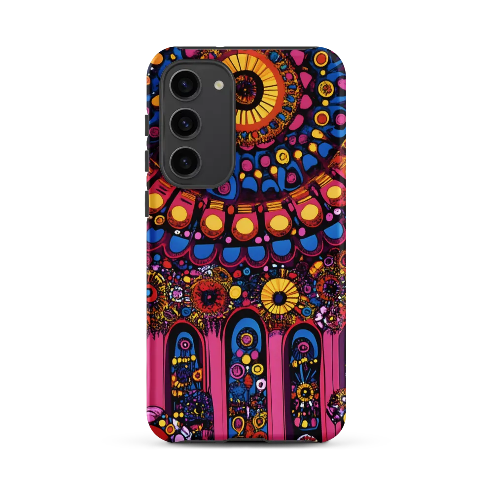 Whimsical Mandala Symphony | Phone Case |  S23 Plus | Tough Case | Matte