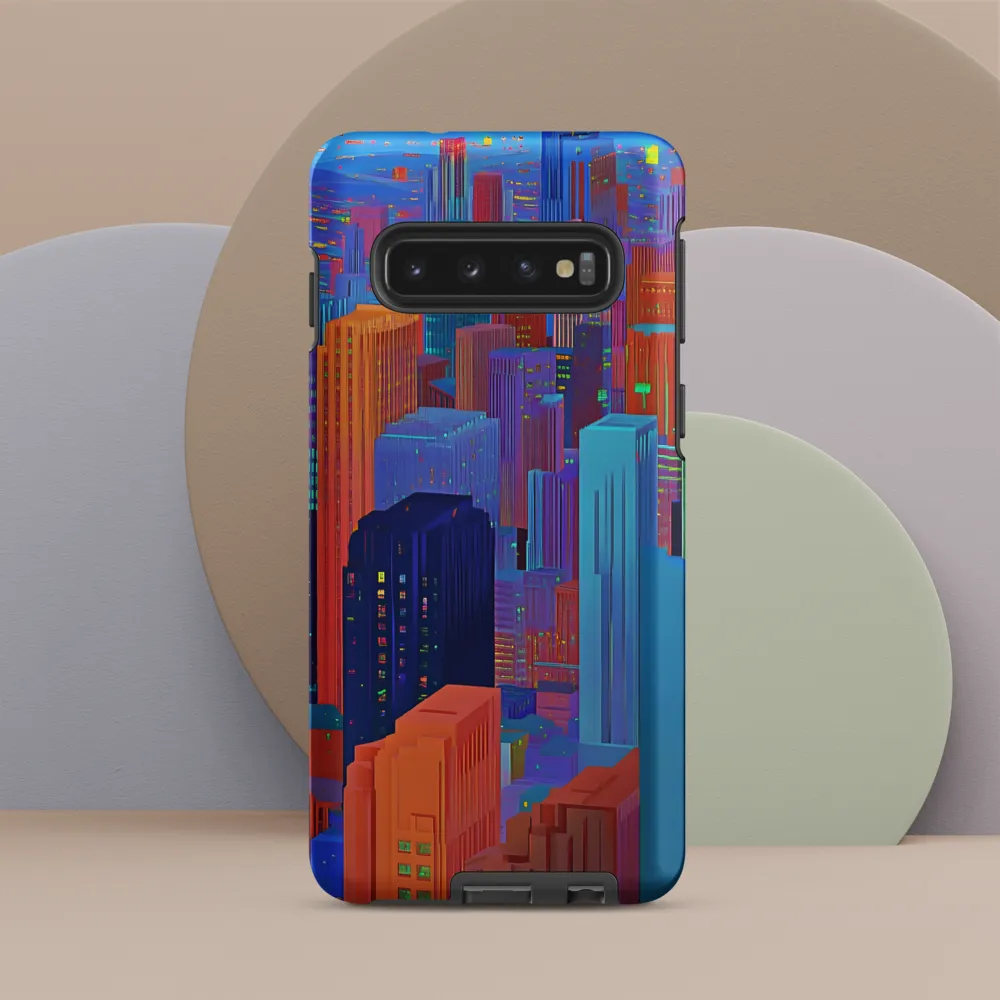Vibrant Metropolis in Twilight