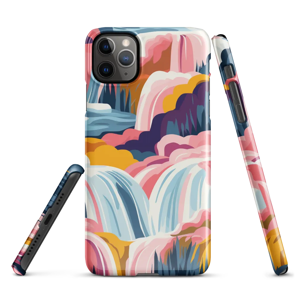 Cascades of Colorful Serenity | Phone Case |  11 Pro Max | Snap Case | Glossy