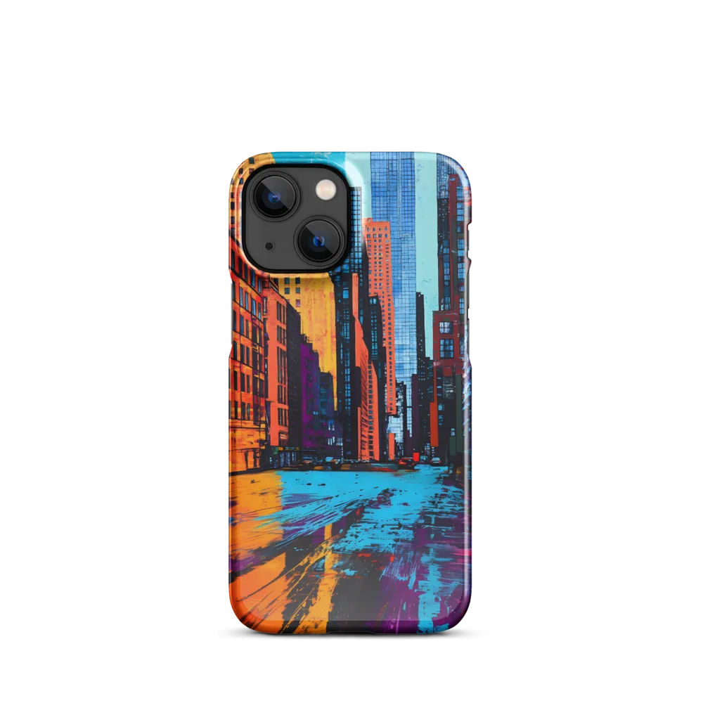 Vibrant Urban Horizons | Phone Case |  13 Mini | Snap Case | Glossy