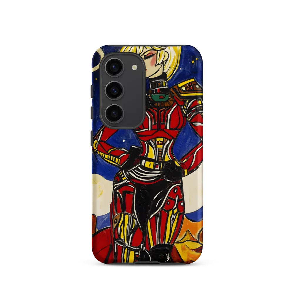 The Defiant Warrior | Phone Case |  S23 | Tough Case | Matte
