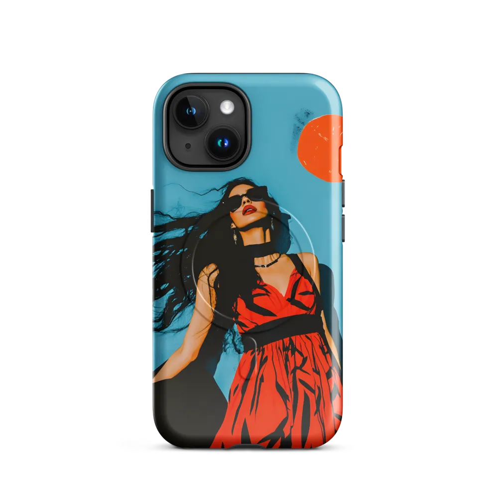 Sunset in Fashion: A Modern Portrait