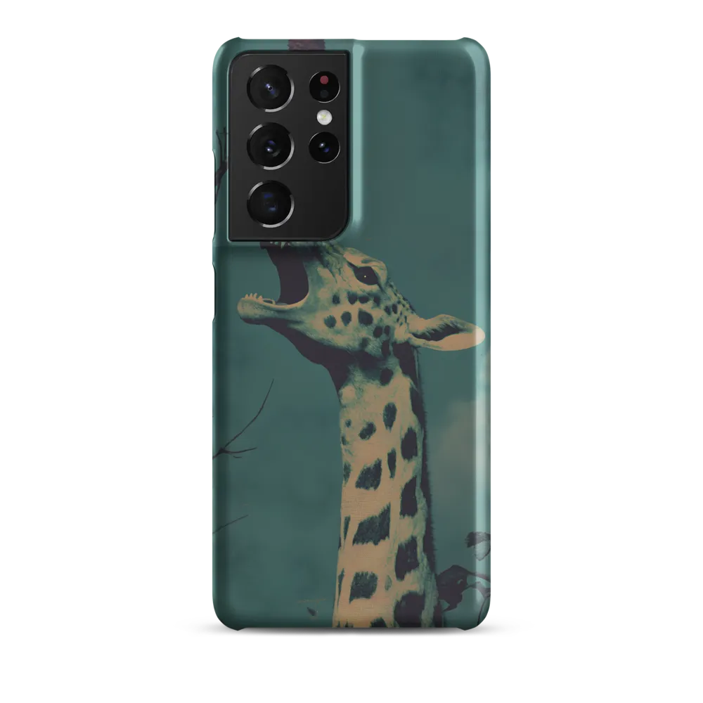 Whispers of the Tall: A Surreal Giraffe Encounter