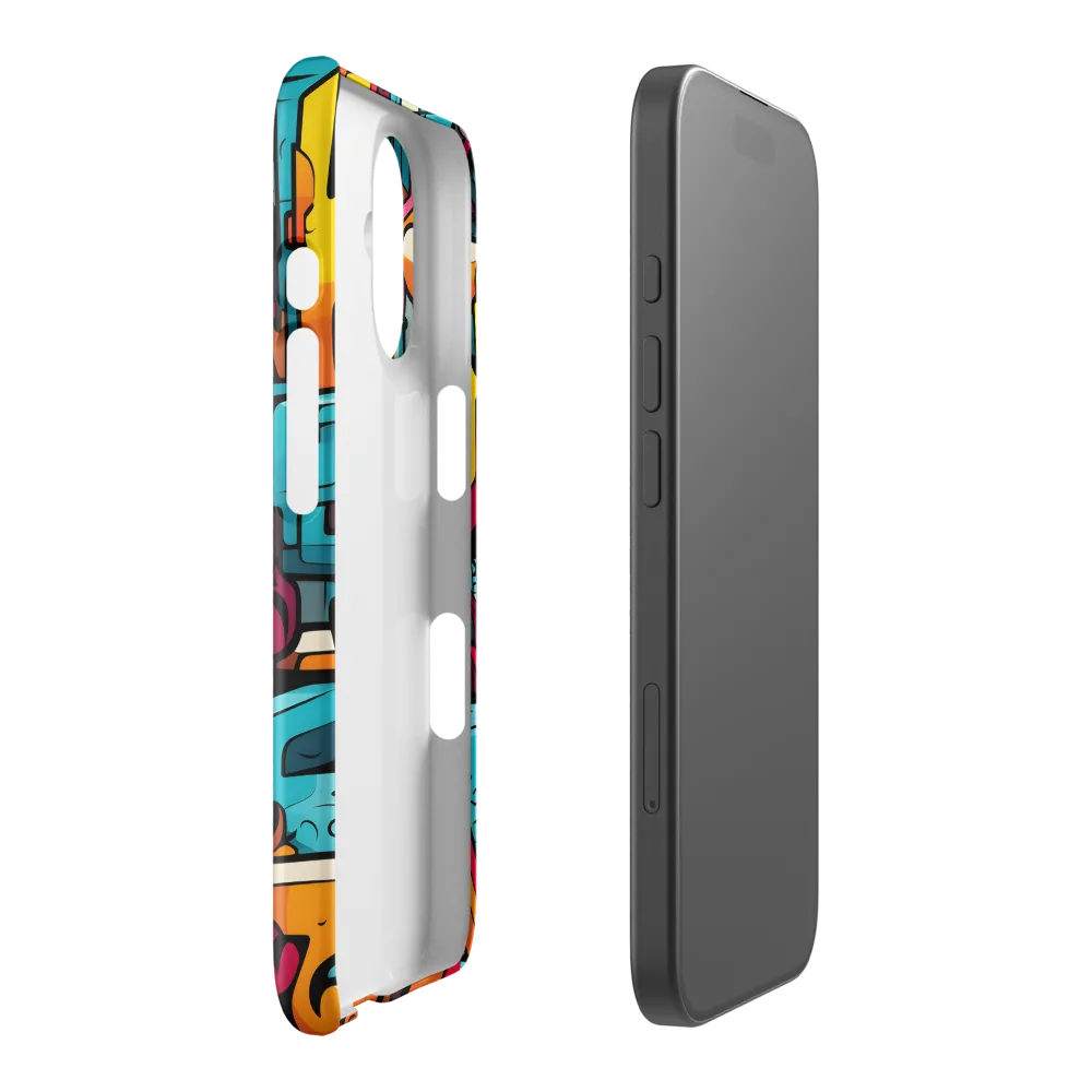 Urban Flow: A Graffiti Odyssey | Phone Case