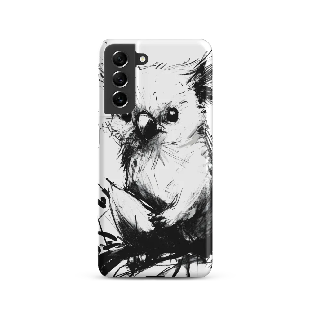 Whimsical Koala in Ink | Phone Case |  S21 | Snap Case | Matte