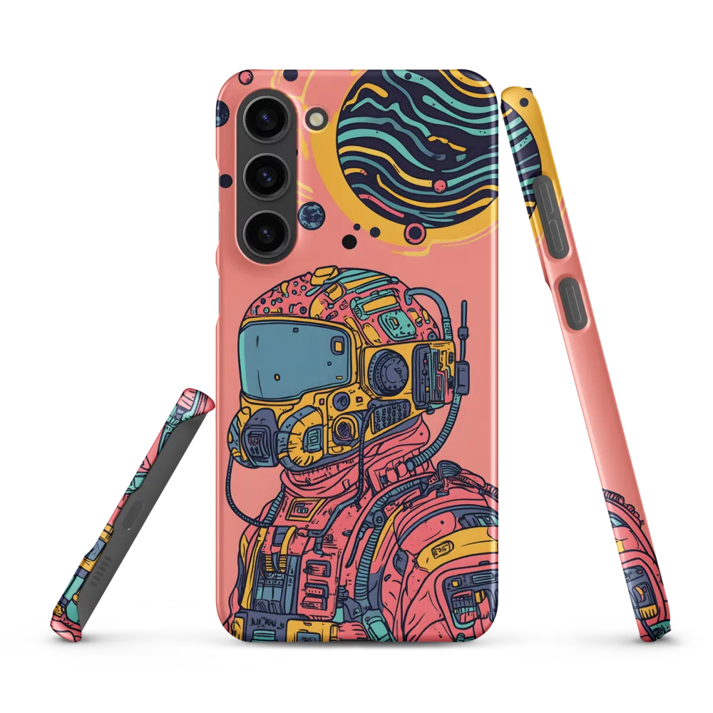 Exploration Beyond: A Digital Astronaut | Phone Case |  S23 Plus | Snap Case | Matte