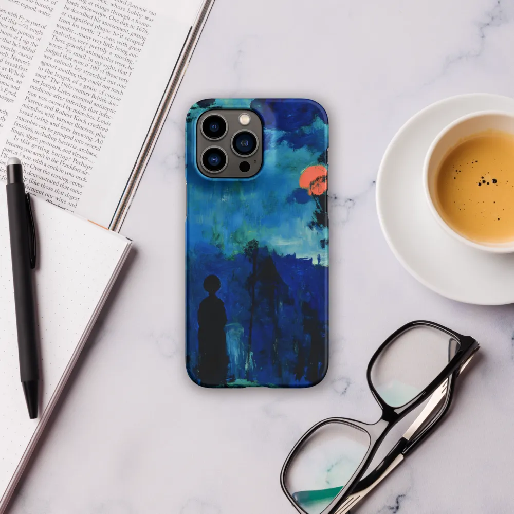 Solitude in Blue | Phone Case |  14 Pro Max | Snap Case | Matte