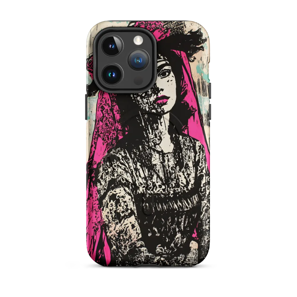 Veiled Beauty | Phone Case |  14 Pro Max | MagSafe® Tough Case | Matte