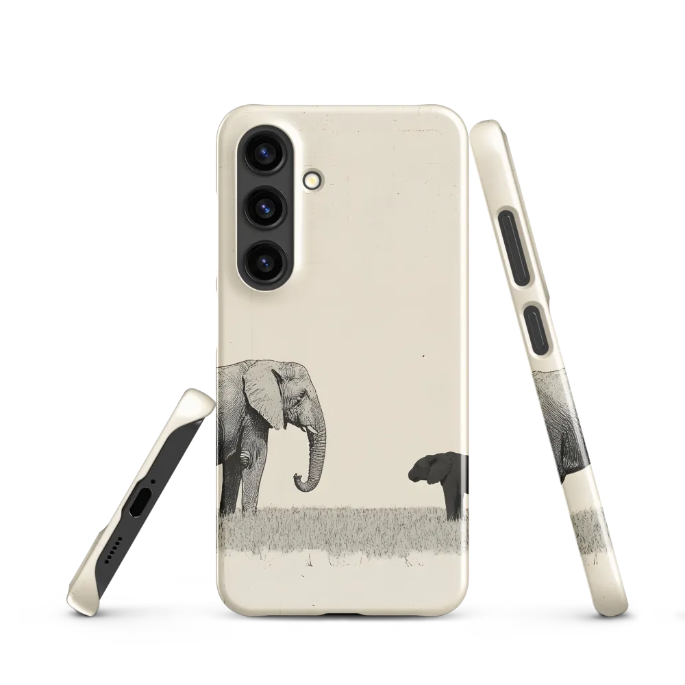 Contrasting Companions | Phone Case |  S24 | Snap Case | Glossy