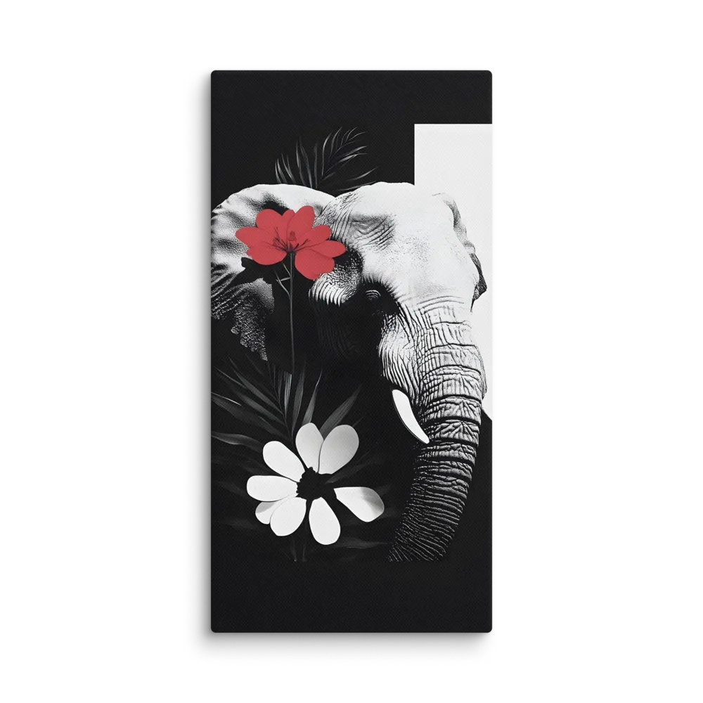 Elephant Harmony | Canvas | 10″×20″