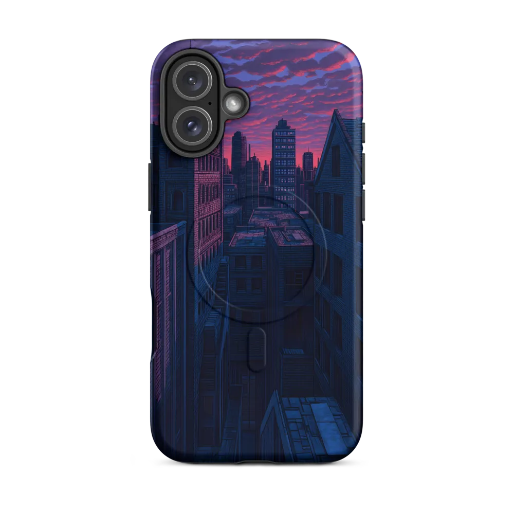 City of Secrets at Dusk | Phone Case |  16 Plus | MagSafe® Tough Case | Matte