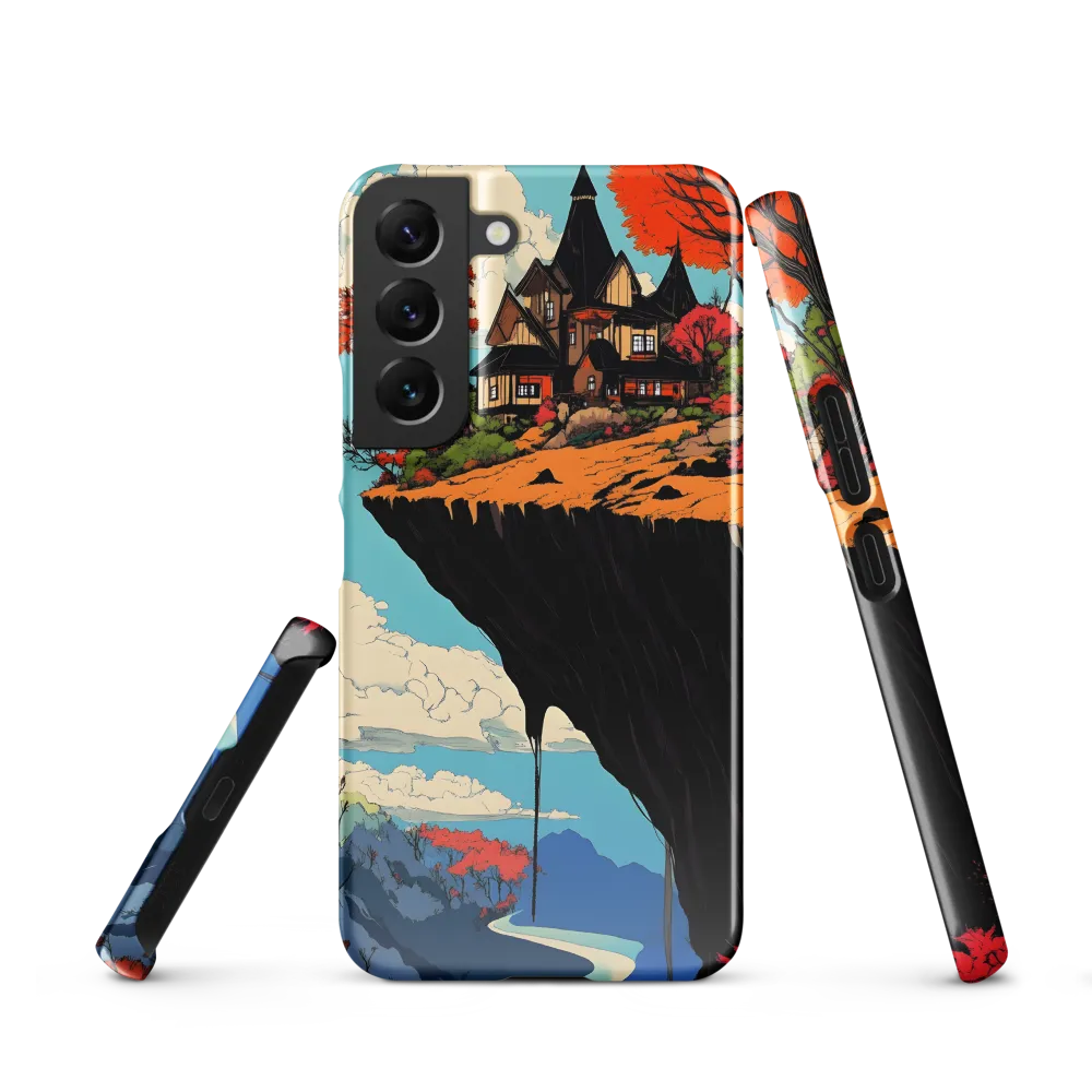 Whispers of the Cliff House | Phone Case |  S22 | Snap Case | Glossy