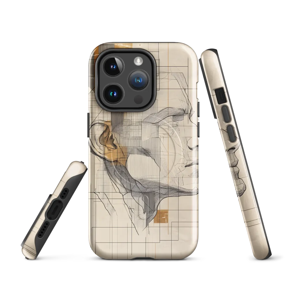Geometric Reverie | Phone Case |  14 Pro | MagSafe® Tough Case | Glossy