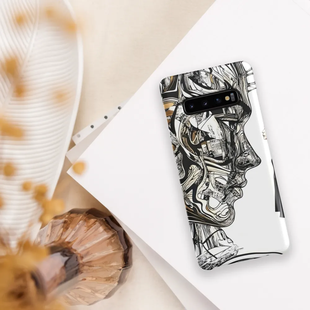 Reflections of Duality | Phone Case |  S10 Plus | Snap Case | Matte