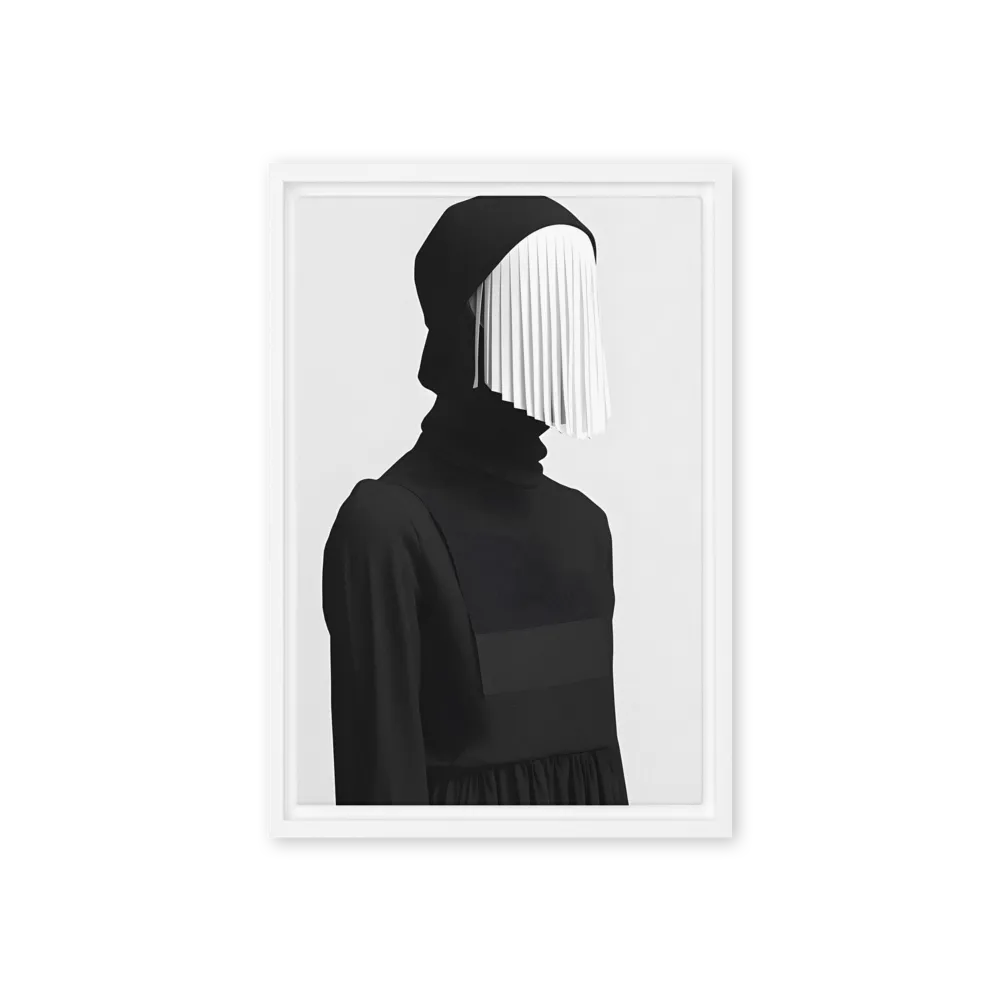 Veil of Mystery | Canvas with White Frame | 12″×18″