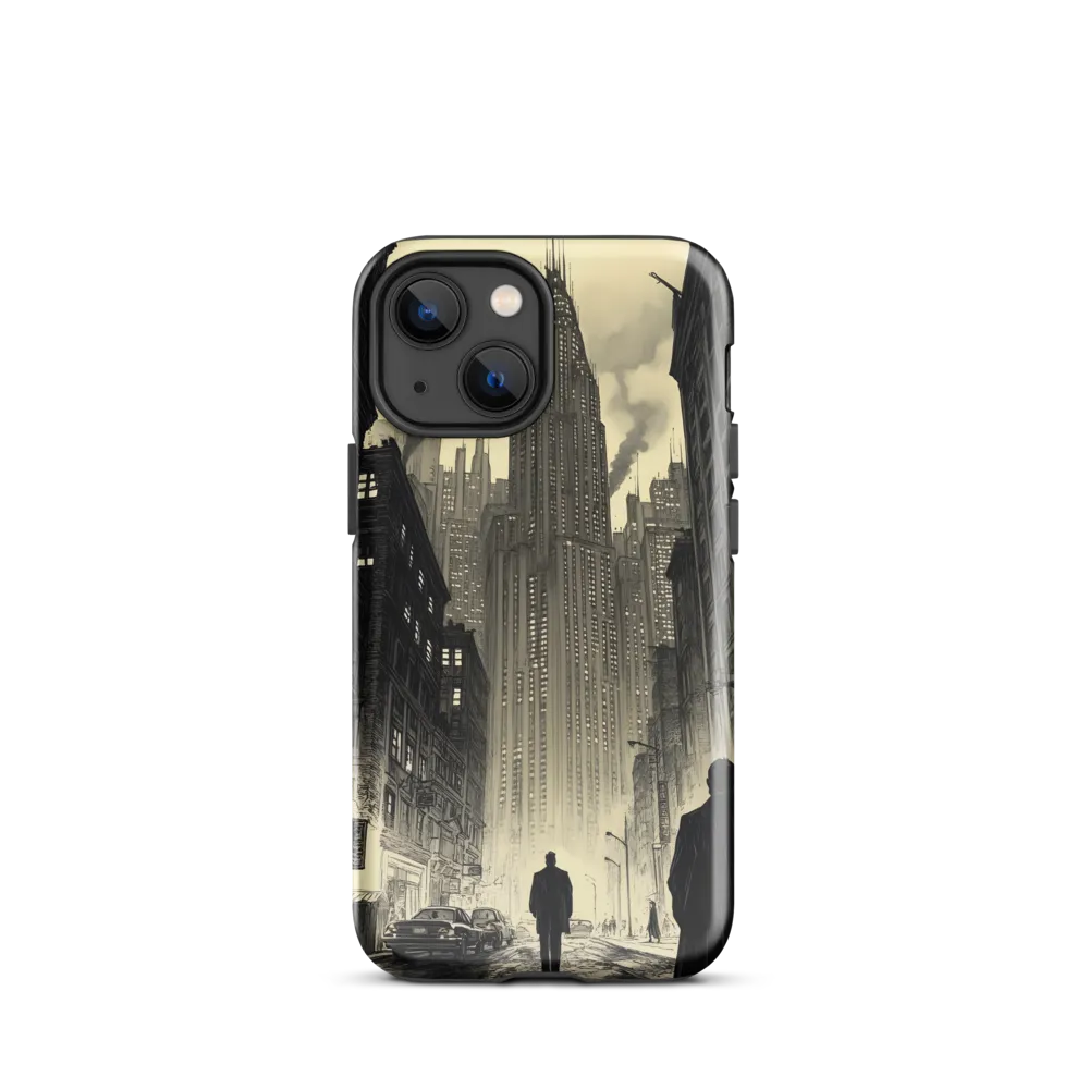 Echoes of the City | Phone Case |  13 mini | Tough Case | Glossy