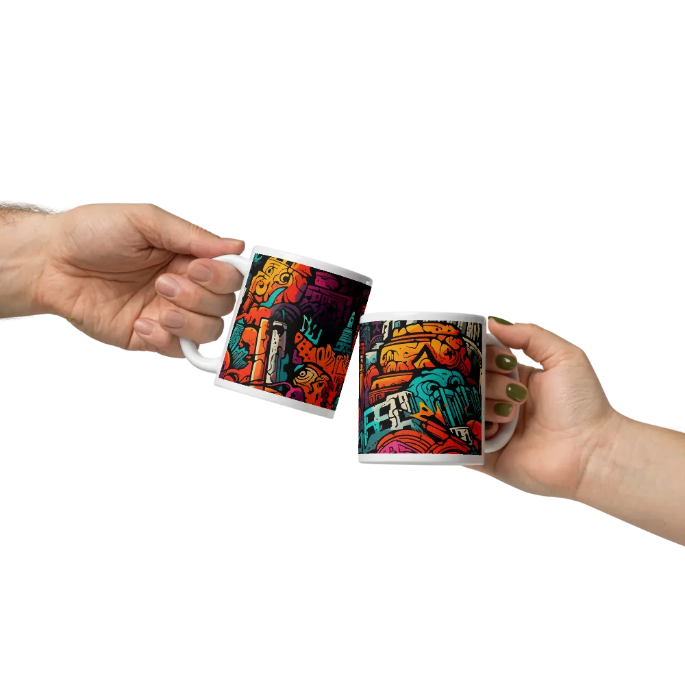 Vibrant Urban Surrealism | Mugs | Multiple Sizes & Colors